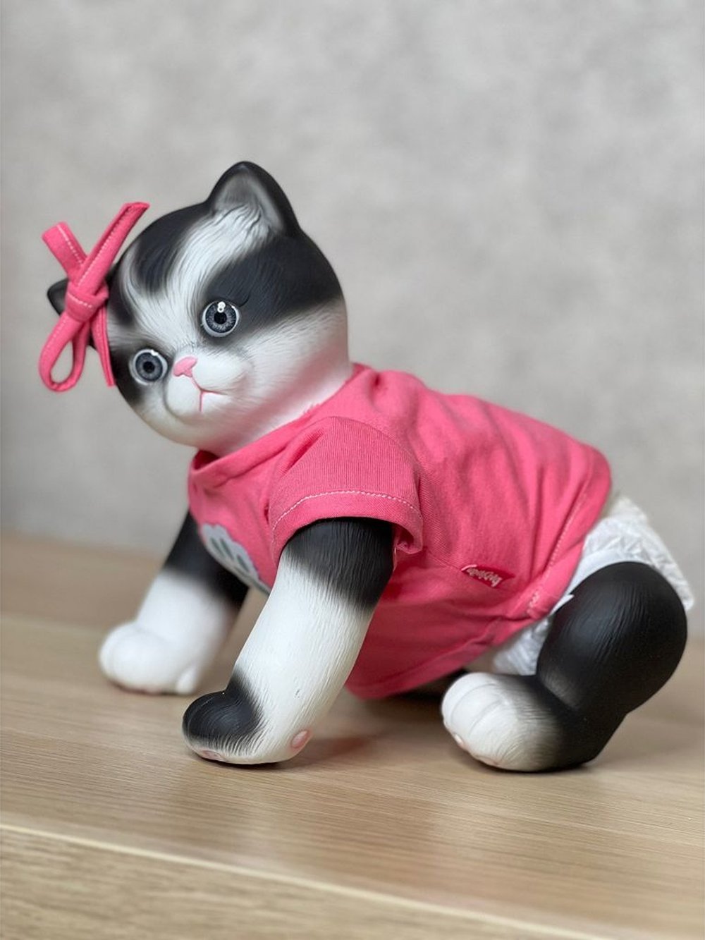 Игрушка мягконабивная 35см АниРеал Кошечка (60103)