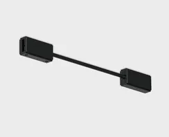Коннектор гибкий  IT010-4012 black Italline