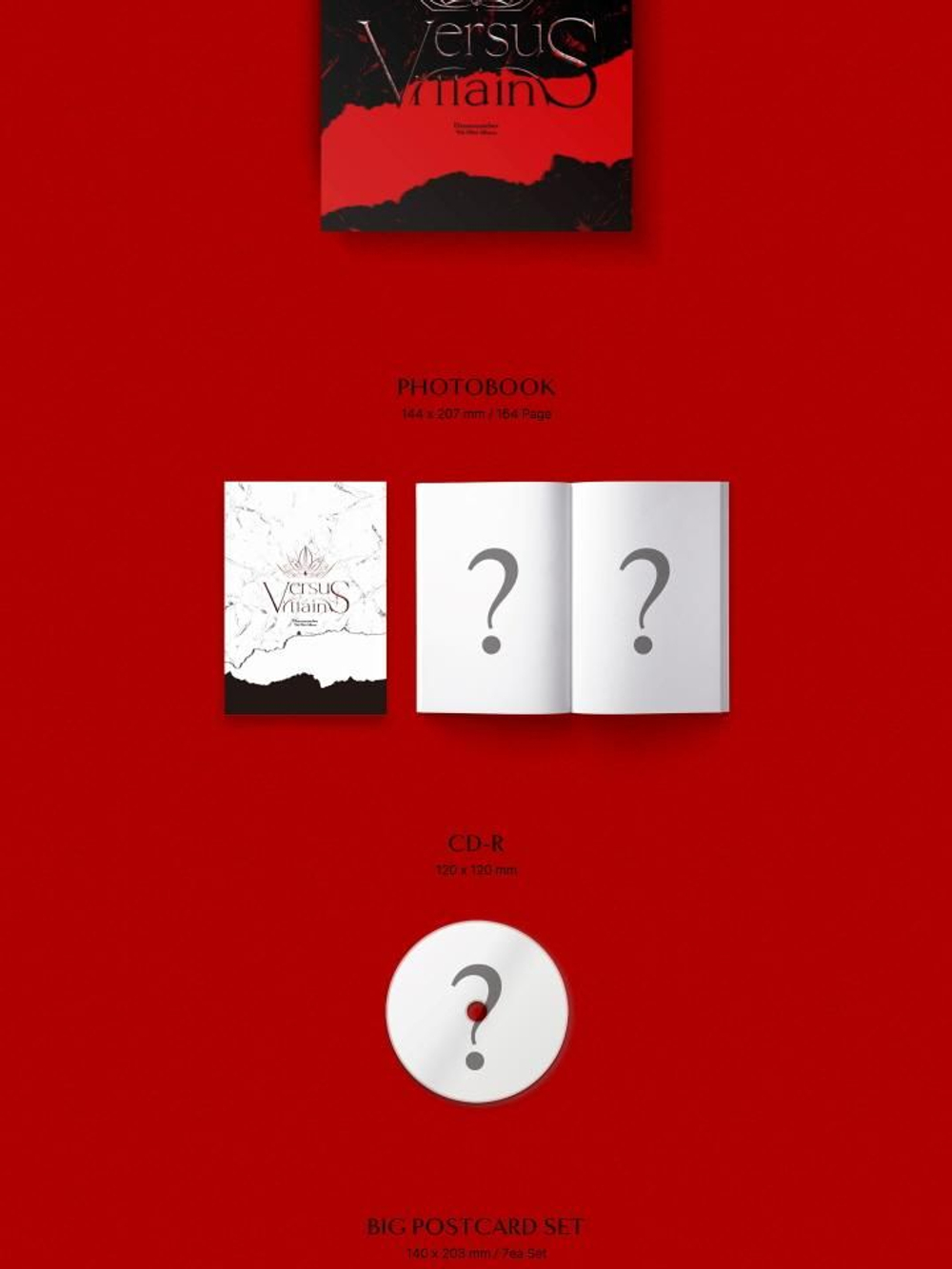 Альбом Dreamcatcher - VillainS 9th Mini Album C (LIMITED) Version