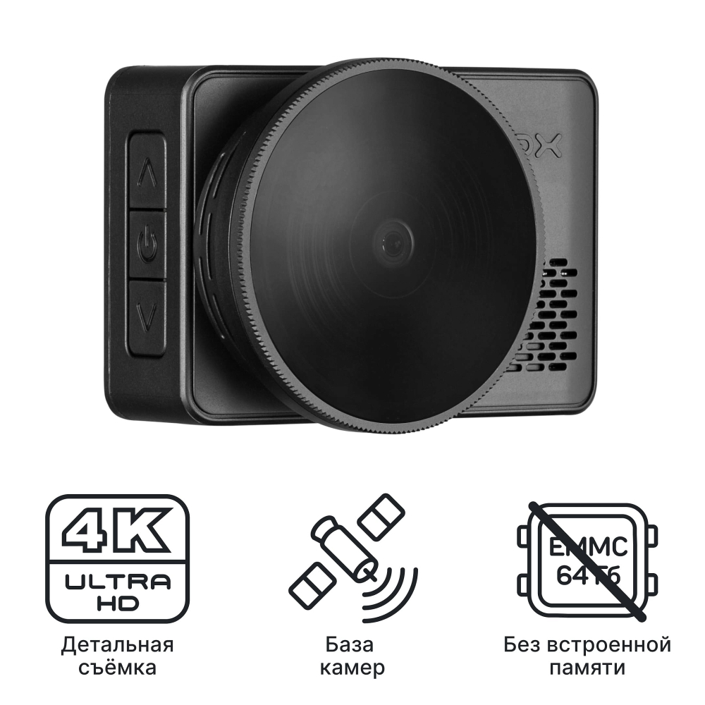 iBOX RoadScan PRO 4K без встроенной памяти
