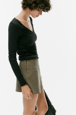 ШОРТЫ В ГОРОШЕК С ВЫСОКОЙ ПОСАДКОЙ — ZARA