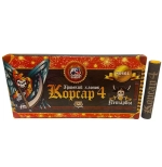 Корсар-4 K0401 — тёрочные петарды «чёрная смерть», 12 шт., Премьер Салют.