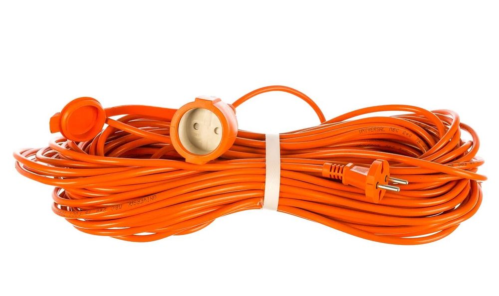 Удлинитель шнур 30м, ПВС 2x0.75,  IP-54, УШ-6, UNIVersal---
