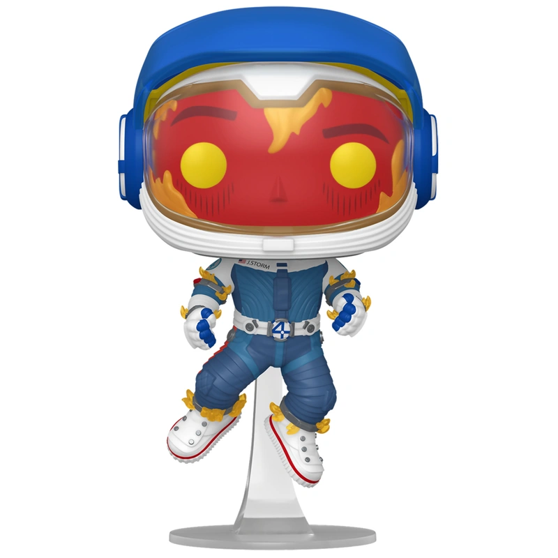 Funko POP! Marvel Fantastic Four: Human Torch (Exc) (1521) (УЦЕНКА)