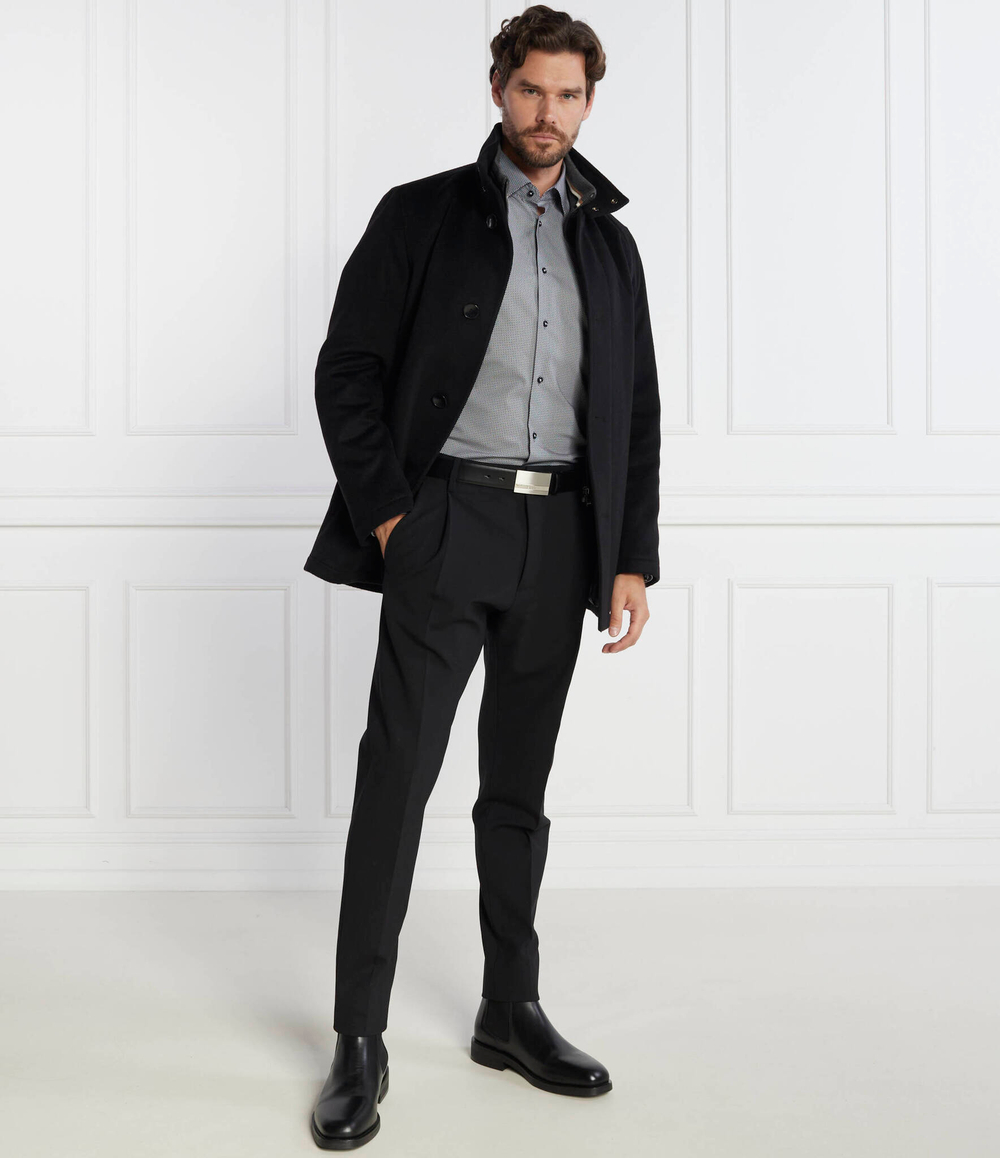 Рубашка H-HANK-s-kent BOSS BLACK - графитовый(50502751)