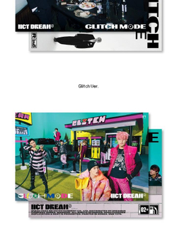Альбом NCT DREAM - Glitch Mode 2nd Album PHOTOBOOK 2 Version SET