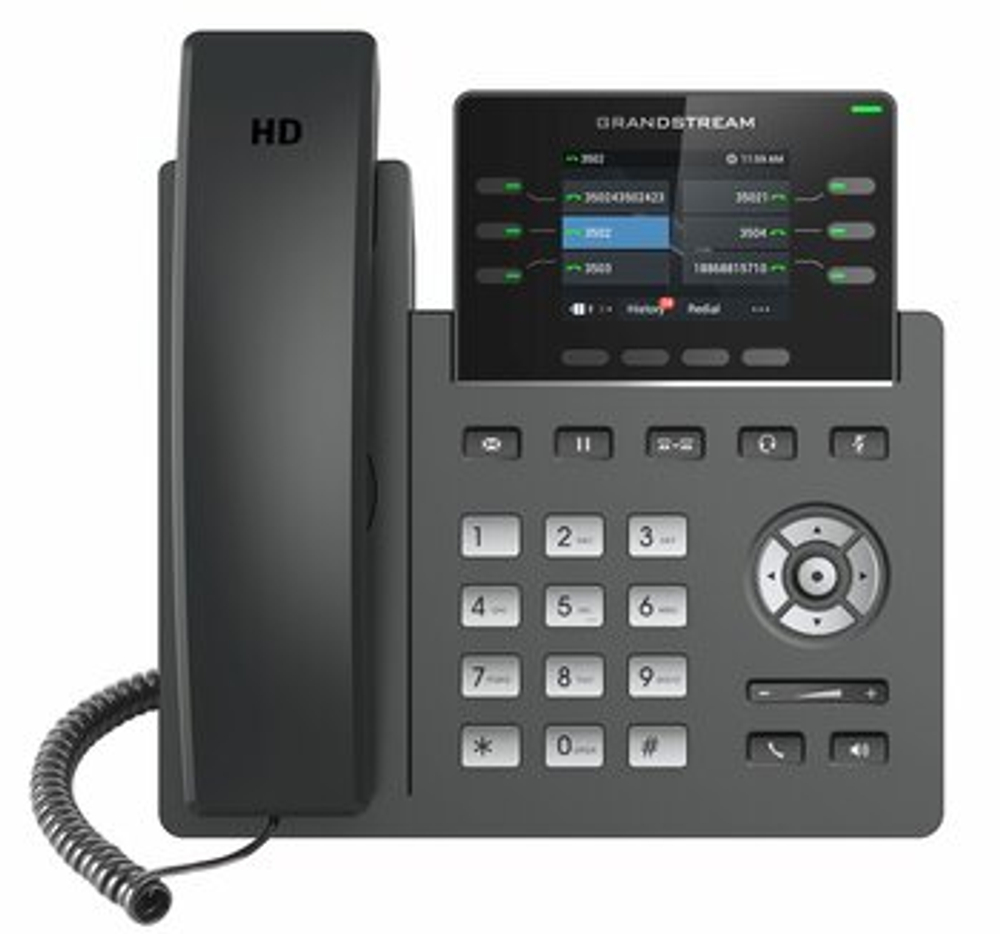 IP-телефон GRANDSTREAM GRP2613, SIP, IP, PoE, цветной экран, 6 SIP линий