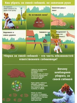 Биоразлагаемые пакеты для выгула собак