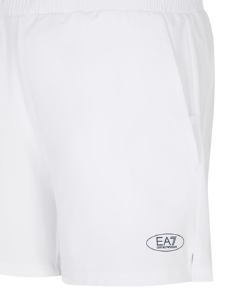 Мужские теннисные шорты EA7 Tennis Pro - white