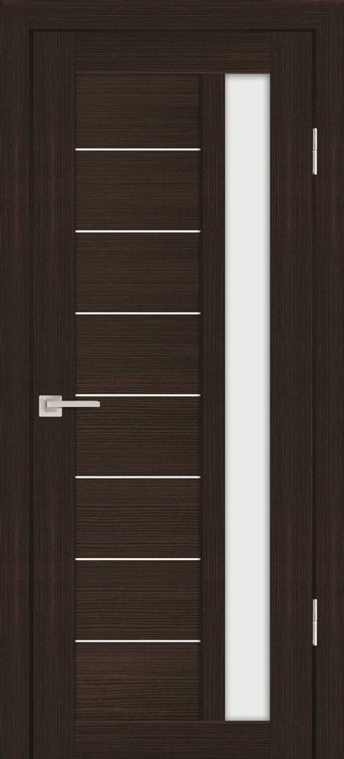 Дверь PS-40 / Цвет Венге Мелинга / белый сатинат / Двери PROFILO PORTE