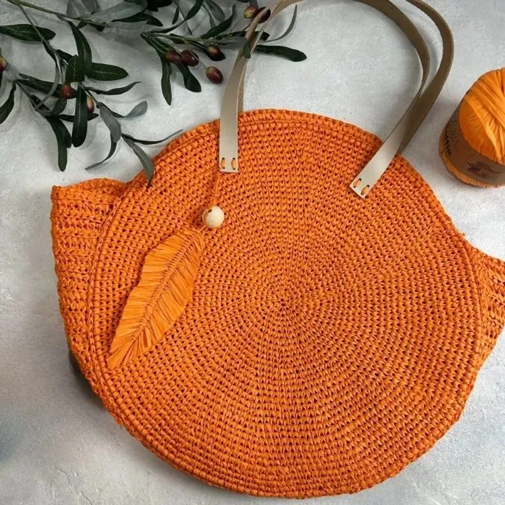 Пряжа Raffia Chunky 100г, 120м, 100% целлюлоза (цена за 1шт)