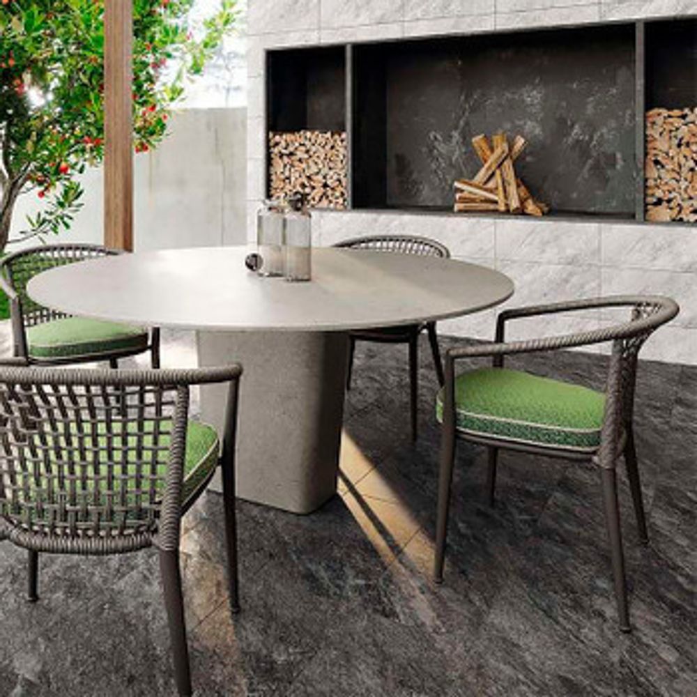 Керамогранит Global Tile Thor 300х600х9 мм темно-серый матовый