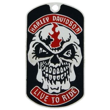 Жетон Harley Davidson череп