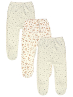 Набор ползунков (3шт), р.р. 68, цв в ассорт, (Аmoteks)
