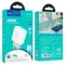 Adapter Сетевое зарядное устройство с кабелем HOCO C104A Stage single port PD20W Charger Set (C to iP)(EU) White