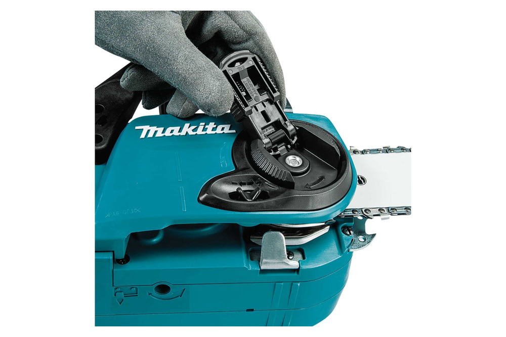 Пила цепная аккумуляторная Makita LXT BL 2x18 В, 14"/35 см, 3/8", 1.1 мм, 20 м/с, XPT, (2xBL1850B, DC18SH) DUC353CT2
