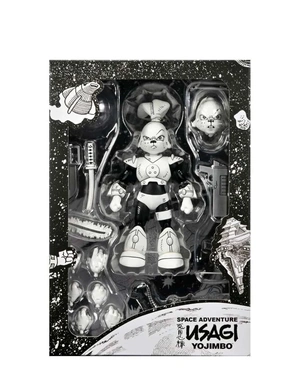 Фигурка NECA Space Adventure Usagi Yojimbo: Usagi (Black & White)
