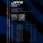 Спиннинг OKUMA Jaw Spin 7'0'' 213см L 7-21гр. 2сек