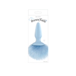 Анальная пробка с голубым заячьим хвостиком Bunny Tails - Blue (Цвет: голубой)