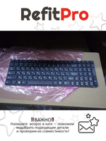 Клавиатура для ноутбука Lenovo G580 черная (25206730), оригинал