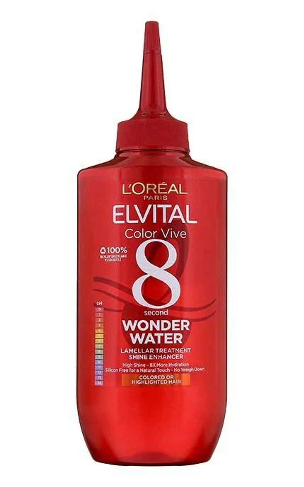Кондиционер ламинирующий для окрашенных волос Elvital Color Vive 8 Second Wonder Water 200 мл (Франция)