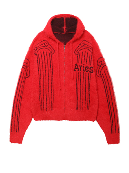 Мужская Толстовка Fluffy Column Chenille Reversible Zip Thru