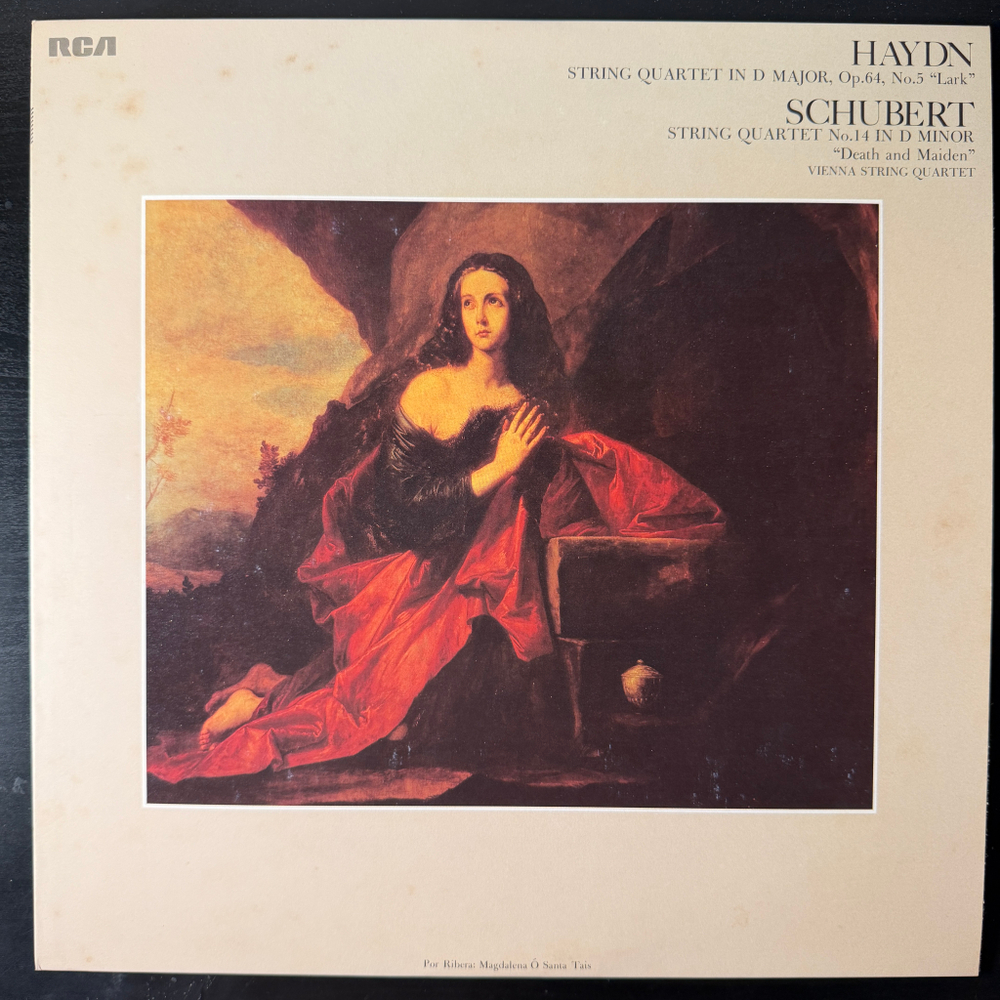 Гайдн - Жаворонок / Шуберт - Смерть и Девушка (Япония 1983г.)