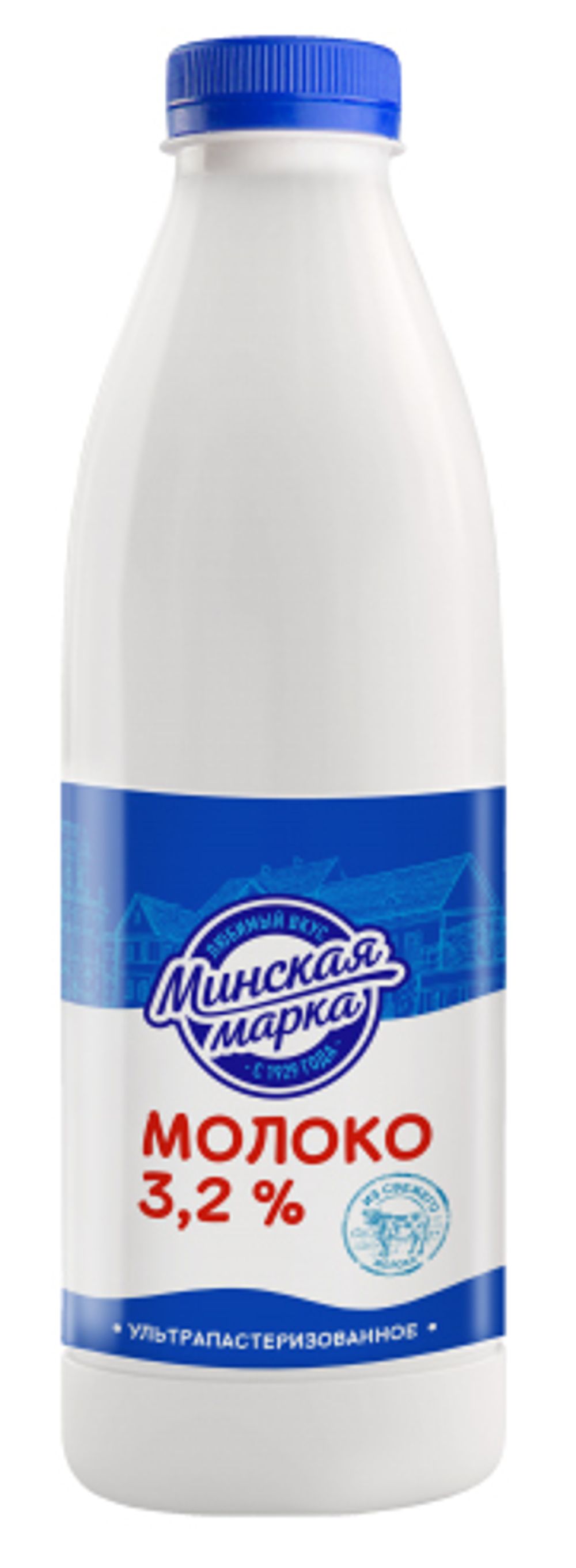Молоко "Минская марка" 3,2% ПЭТ 0,9л