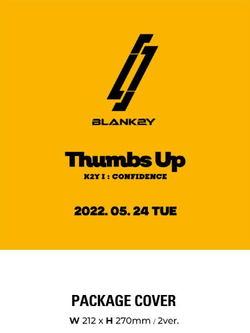 Альбом BLANK2Y - K2Y I : CONFIDENCE - Thumbs Up 1st Mini Album 2 Version SET