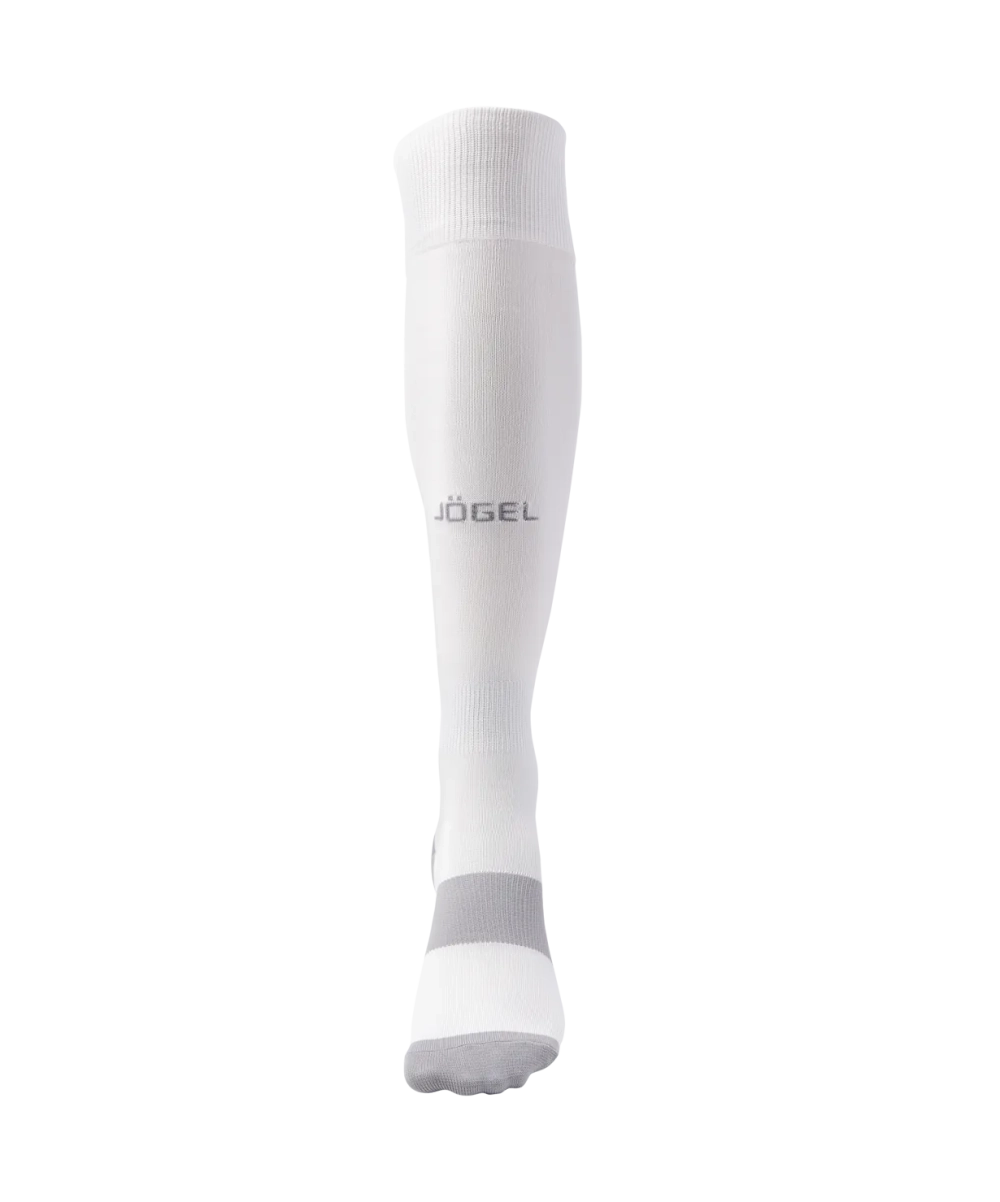 Гетры футбольные JÖGEL CAMP BASIC SOCKS 00, белый/серый/серый
