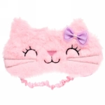 Повязка на глаза для сна «Dark sleep - Kitty Lola», микс 2 цвета (упаковка ZIPпакет)