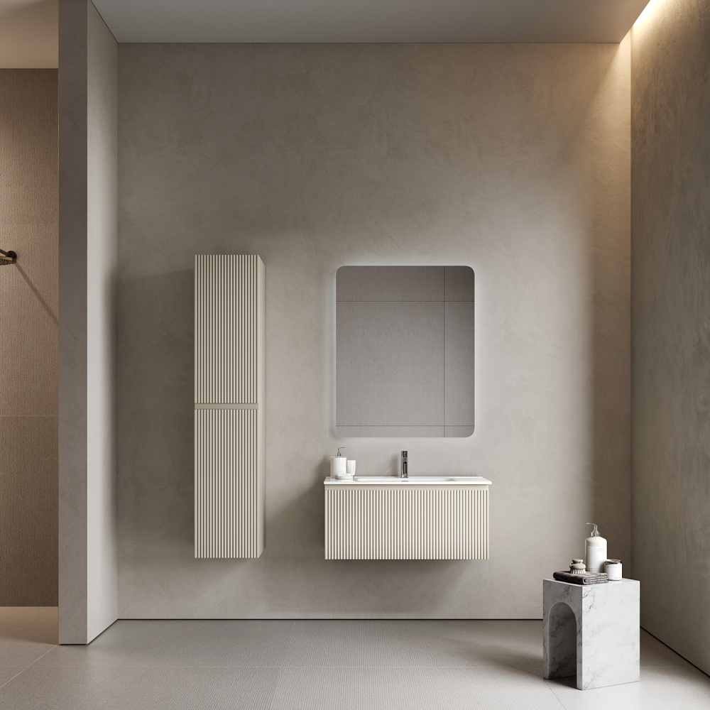 Тумба подвесная Sancos Snob R 1.0 с одним ящиком 890х445х406, Beige Soft, SNR1.090CE, арт. SNR1.090CE