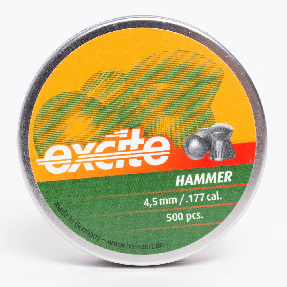 Пули H&N Excite Hammer 4,5 мм 0.51 г (500 шт)