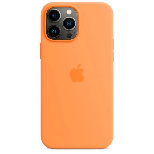 Силиконовый чехол с поддержкой MagSafe Apple Silicone Case для iPhone 13 Pro Max, Marigold (Весенняя мимоза)