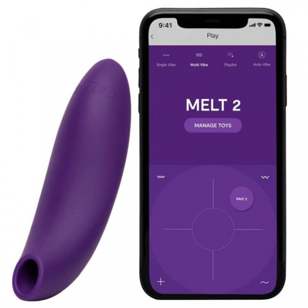 Бесконтактный клиторальный стимулятор We-Vibe Melt 2 фиолетовый