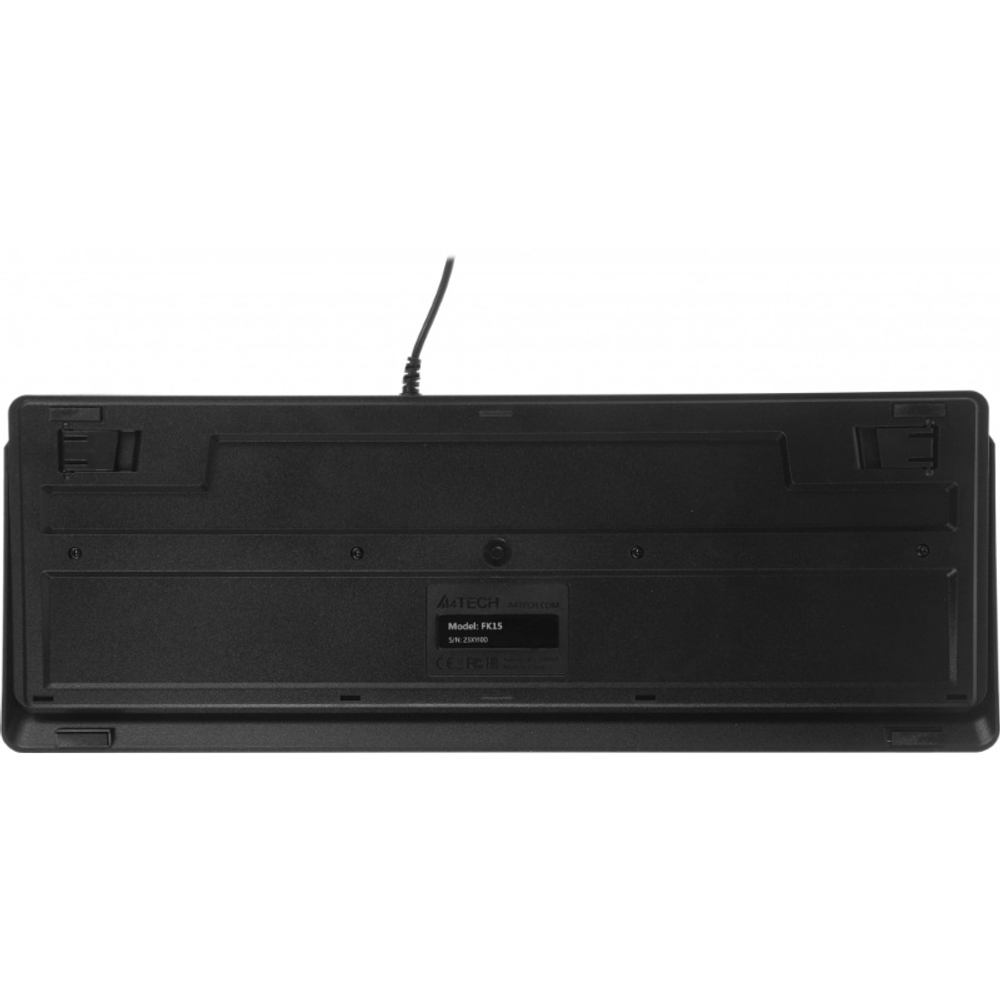 Комплект (клавиатура + мышь) A4Tech Fstyler F1512, черный, USB (мембранная)