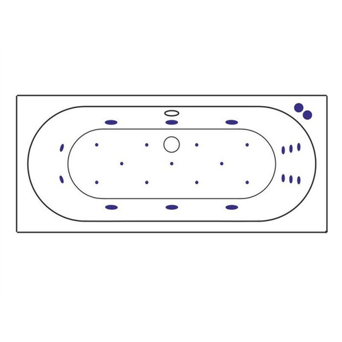 Акриловая ванна Excellent Oceana Slim Ultra 180x80 WAEX.OCE18S.ULTRA