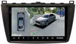 Магнитола для Mazda 6 GH 2007-2012 - Teyes CC3-2K-360 на Android 10, Быстрая, 2K QLED, CarPlay, 4G SIM-слот, 4 камеры в комплекте