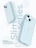 Чехол накладка iPhone 15 6.1" Gurdini Slim Series with Magsafe Blue