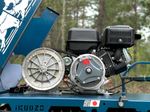 Мотобуксировщик IKUDZO-ROBIN-SUBARU TERRAIN 1500/600 EKR15 (с реверсом)