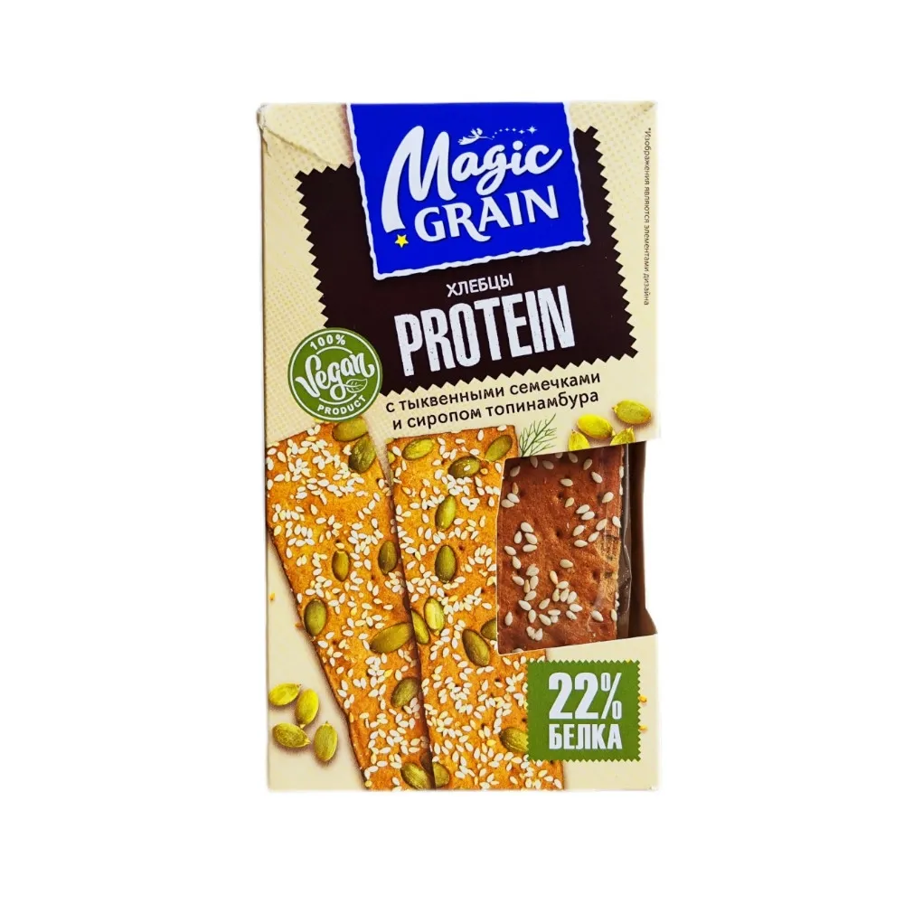 Хлебцы Magic Grain с тыкв сем и сироп топинамбура 160г