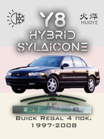 Щетки стеклоочистителя HUOYE Y8 550/550 мм на Buick Regal | Hook/J-Hook