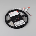 Лента UL-A120-8mm 24V Warm3000 (2 W/m, IP20, 5m) (Arlight, Открытый)