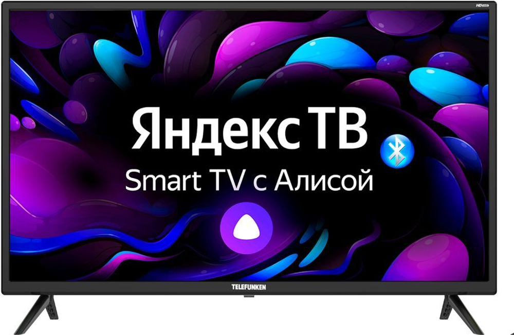 Телевизор Telefunken 31.5"; TF-LED32S14T2S черный