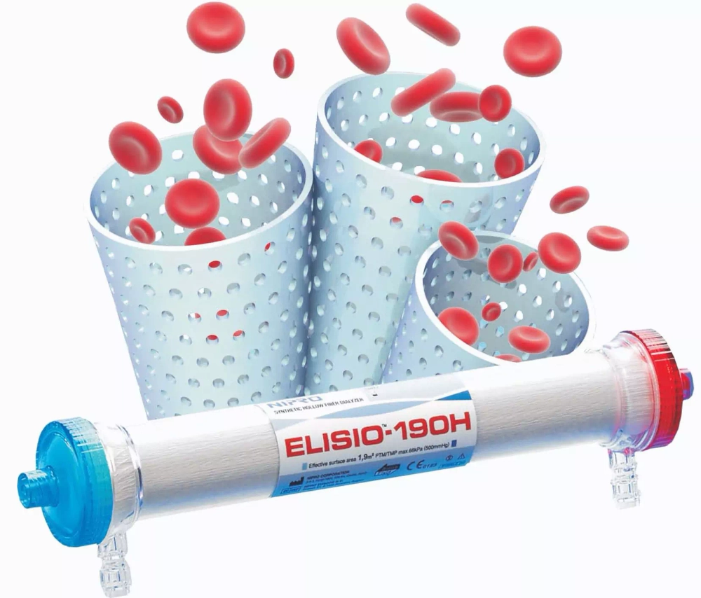 Высокопоточные диализаторы NIPRO ELISIO (серия H)
