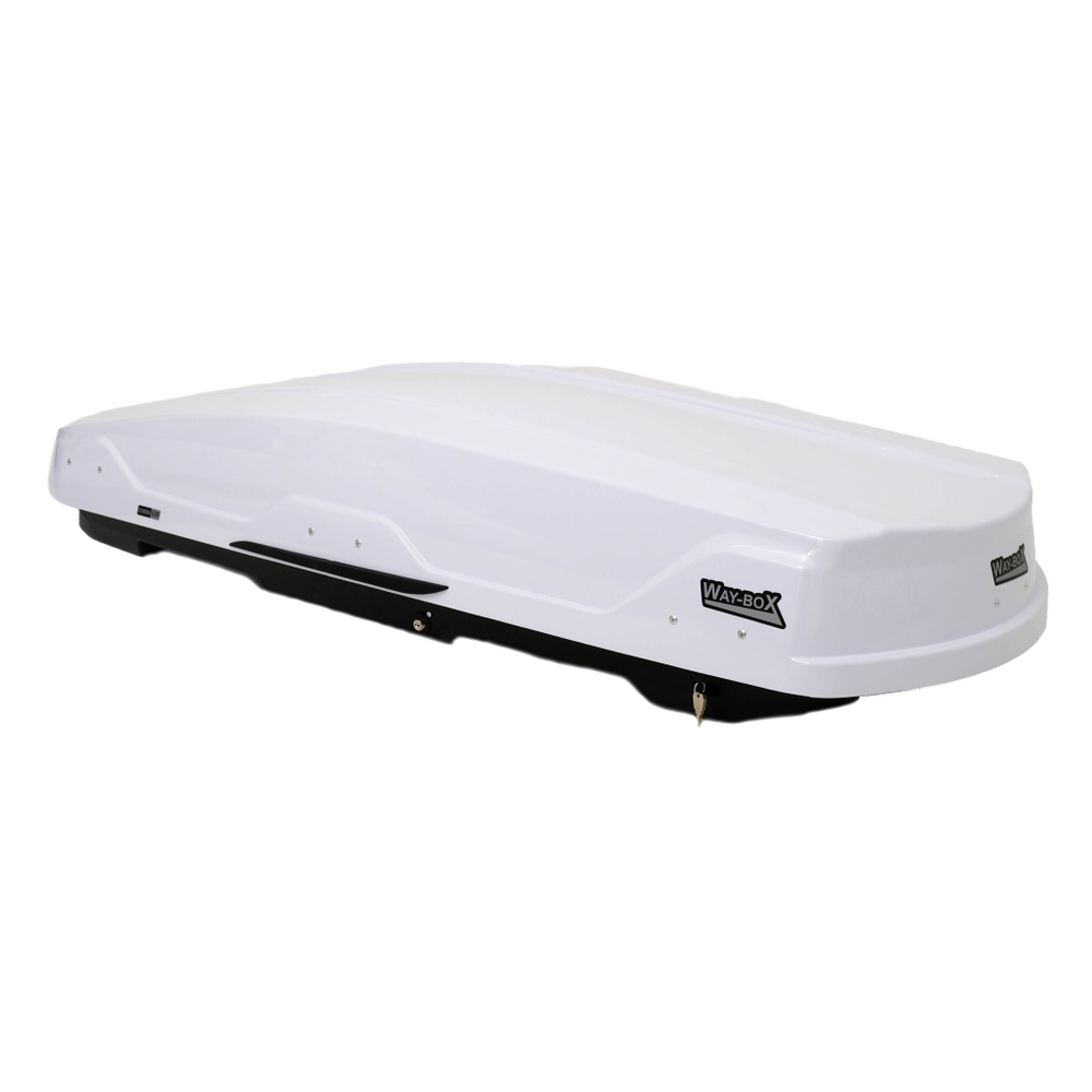 Автобокс Way box Cobra 520 белый. Размер 215*85*40 см.