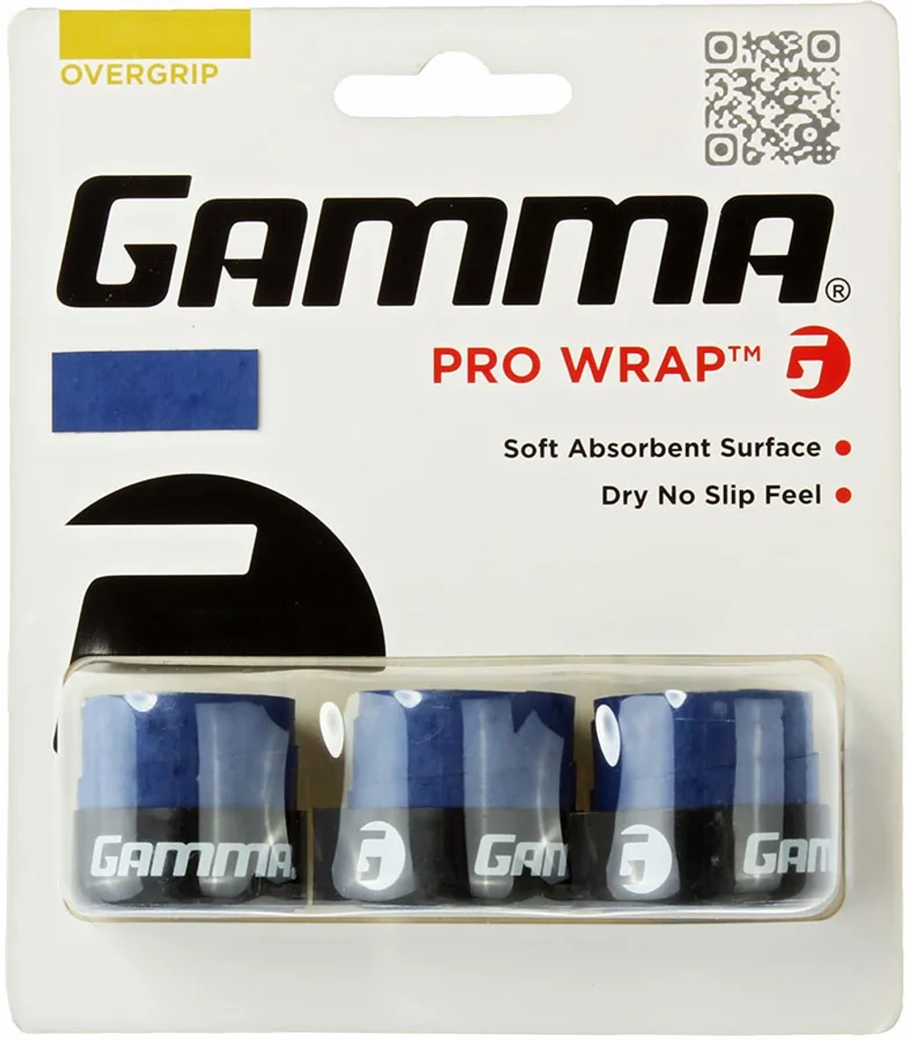 Теннисные намотки Gamma Pro Wrap 3P