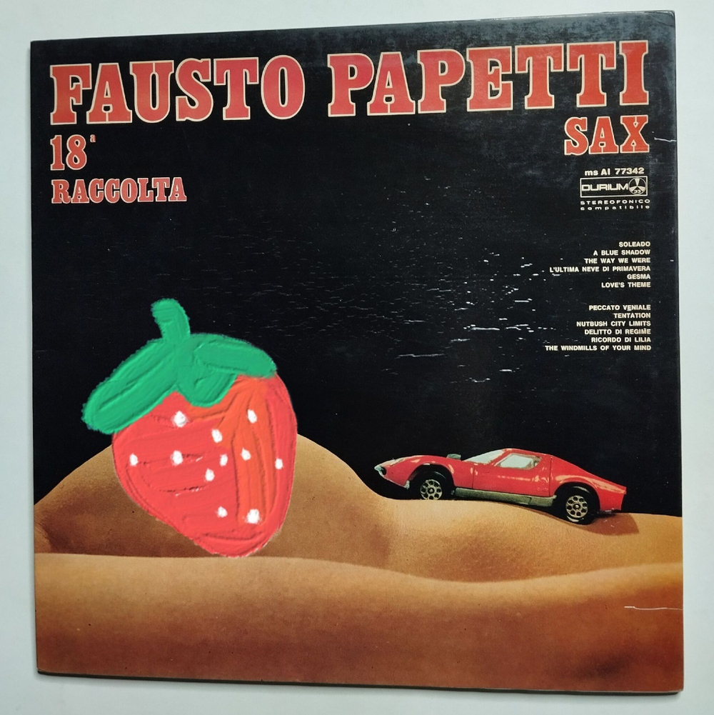 Винтажная виниловая пластинка LP Fausto Papetti 18a Raccolta (Italy 1974)