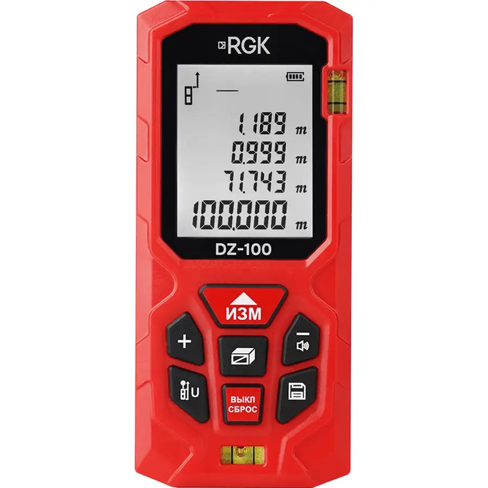 Лазерный дальномер DZ100 RGK 724532