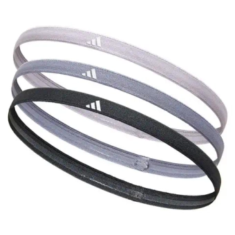 Band Adidas Hairband 3P - silver dawn/violet/legend ink
